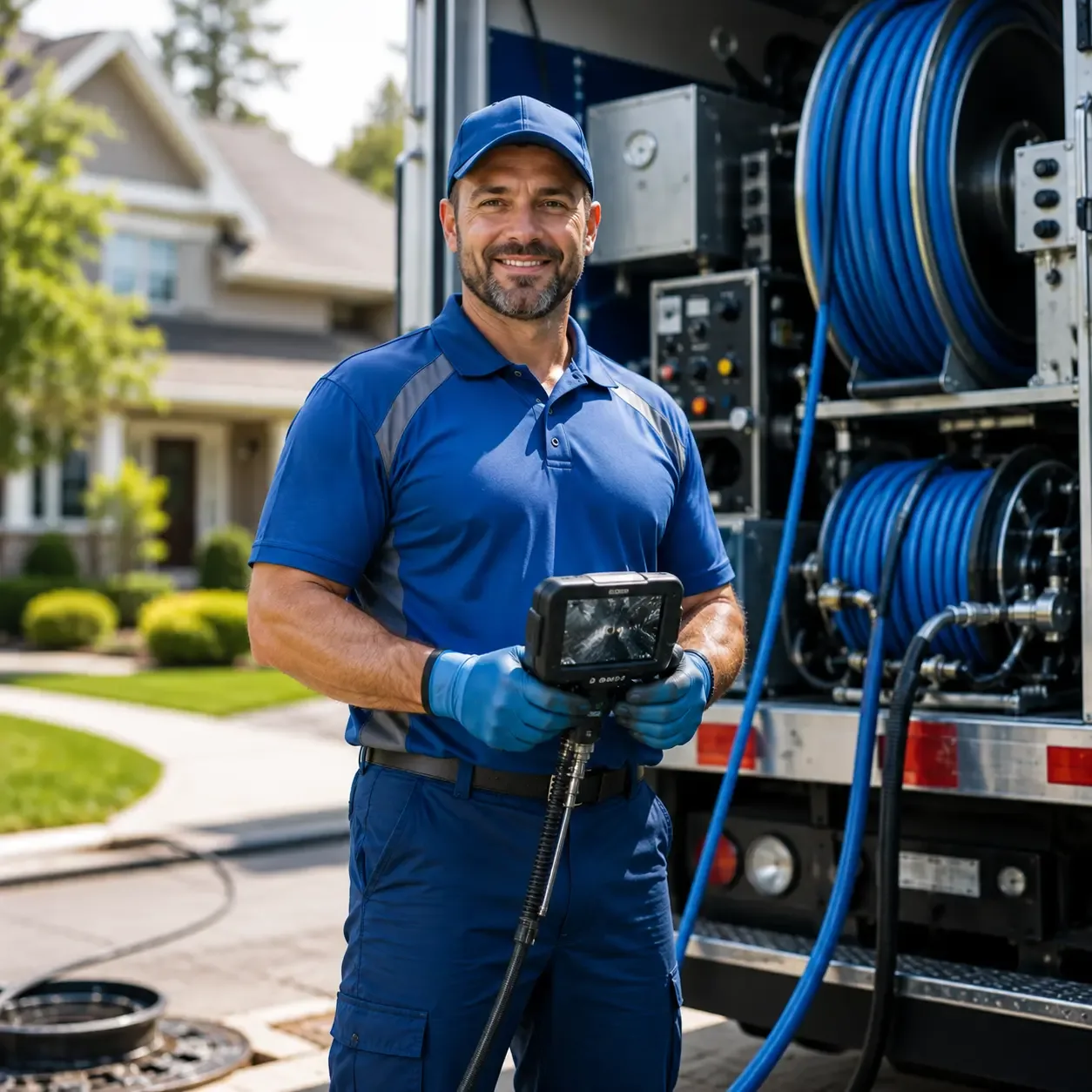 Local outdoor drain cleaning specialists in Panther, WV
